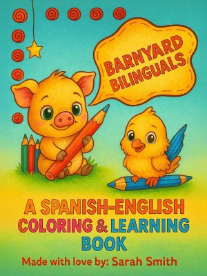 Barnyard Bilinguals Colouring and Learning Book