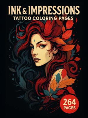 Ink & Impressions – 264 Tattoo Colouring Pages